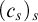 left parenthesis c Subscript s Baseline right parenthesis Subscript s
