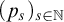 left parenthesis p Subscript s Baseline right parenthesis Subscript s element of double struck upper N