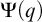 normal upper Psi left parenthesis q right parenthesis
