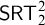sans serif upper S upper R upper T 2 squared