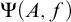 normal upper Psi left parenthesis upper A comma f right parenthesis