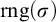 rng left parenthesis sigma right parenthesis