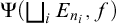 normal upper Psi left parenthesis square union Underscript i Endscripts upper E Subscript n Sub Subscript i Subscript Baseline comma f right parenthesis