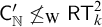 sans serif upper C prime Subscript double struck upper N Baseline neither less than nor equals Subscript normal upper W Baseline sans serif upper R upper T Subscript k Superscript 2