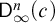 sans serif upper D Subscript infinity Superscript n Baseline left parenthesis c right parenthesis