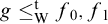 g less than or equals Subscript normal upper W Superscript normal t Baseline f 0 comma f 1