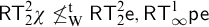 sans serif upper R upper T 2 squared chi neither less than nor equals Subscript normal upper W Superscript normal t Baseline sans serif upper R upper T 2 squared sans serif e comma sans serif upper R upper T Subscript infinity Superscript 1 Baseline sans serif pe