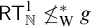 sans serif upper R upper T Subscript double struck upper N Superscript 1 Baseline neither less than nor equals Subscript normal upper W Superscript asterisk Baseline g