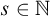 s element of double struck upper N