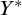 upper Y Superscript asterisk