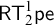 sans serif upper R upper T 2 Superscript 1 Baseline sans serif pe