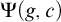 normal upper Psi left parenthesis g comma c right parenthesis