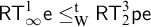 sans serif upper R upper T Subscript infinity Superscript 1 Baseline sans serif e less than or equals Subscript normal upper W Superscript normal t Baseline sans serif upper R upper T 2 cubed sans serif pe
