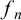 f Subscript n