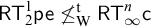 sans serif upper R upper T 2 Superscript 1 Baseline sans serif pe neither less than nor equals Subscript normal upper W Superscript normal t Baseline sans serif upper R upper T Subscript infinity Superscript n Baseline sans serif c