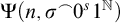 normal upper Psi left parenthesis n comma sigma Superscript⌢Baseline 0 Superscript s Baseline 1 Superscript double struck upper N Baseline right parenthesis