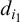 d Subscript i 1