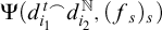 normal upper Psi left parenthesis d Subscript i 1 Superscript t Superscript⌢Baseline d Subscript i 2 Superscript double struck upper N Baseline comma left parenthesis f Subscript s Baseline right parenthesis Subscript s Baseline right parenthesis