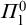 upper Pi 1 Superscript 0