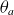 theta Subscript a