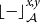 left floor minus right floor Subscript script upper A Superscript x comma y