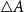 white up pointing triangle upper A