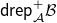 sans serif d sans serif r sans serif e sans serif p Subscript script upper A Superscript plus Baseline script upper B