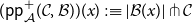 left parenthesis sans serif p sans serif p Subscript script upper A Superscript plus Baseline left parenthesis script upper C comma script upper B right parenthesis right parenthesis left parenthesis x right parenthesis colon identical to StartAbsoluteValue script upper B left parenthesis x right parenthesis EndAbsoluteValue pitchfork script upper C