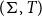 left parenthesis normal upper Sigma comma upper T right parenthesis