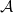 script upper A