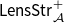 sans serif upper L sans serif e sans serif n sans serif s sans serif upper S sans serif t sans serif r Subscript script upper A Superscript plus