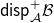 sans serif d sans serif i sans serif s sans serif p Subscript script upper A Superscript plus Baseline script upper B