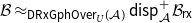 script upper B almost equals Subscript sans serif upper D sans serif upper R sans serif x sans serif upper G sans serif p sans serif h sans serif upper O sans serif v sans serif e sans serif r Sub Subscript upper U Subscript left parenthesis script upper A right parenthesis Baseline sans serif d sans serif i sans serif s sans serif p Subscript script upper A Superscript plus Baseline script upper B Subscript sans serif r sans serif x
