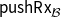 sans serif p sans serif u sans serif s sans serif h sans serif upper R sans serif x Subscript script upper B