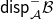 sans serif d sans serif i sans serif s sans serif p Subscript script upper A Superscript minus Baseline script upper B