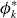 phi Subscript k Superscript asterisk