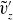 v overtilde prime Subscript z