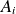 upper A Subscript i