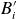 upper B prime Subscript i