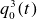 q 0 cubed left parenthesis t right parenthesis
