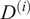 upper D Superscript left parenthesis i right parenthesis
