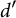 d prime