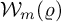 script upper W Subscript m Baseline left parenthesis rho right parenthesis
