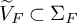 upper V overtilde Subscript upper F Baseline subset of normal upper Sigma Subscript upper F