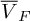 upper V overbar Subscript upper F