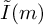 ModifyingAbove upper I With tilde left parenthesis m right parenthesis