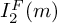 upper I 2 Superscript upper F Baseline left parenthesis m right parenthesis