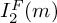 upper I 2 Superscript upper F Baseline left parenthesis m right parenthesis