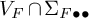 upper V Subscript upper F Baseline intersection normal upper Sigma Subscript upper F bullet bullet