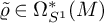 rho overtilde element of normal upper Omega Subscript upper S Sub Superscript 1 Superscript asterisk Baseline left parenthesis upper M right parenthesis